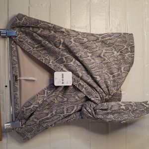 FREE PEOPLE WRAP BANDEAU NWT